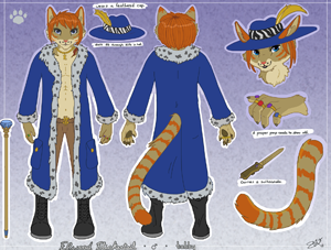 Elwood Flickertail Character Reference Commission by Tacoma.