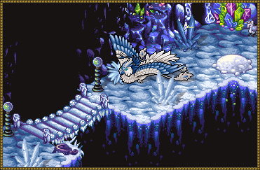 A snowy Phoenix in the Ice Caves